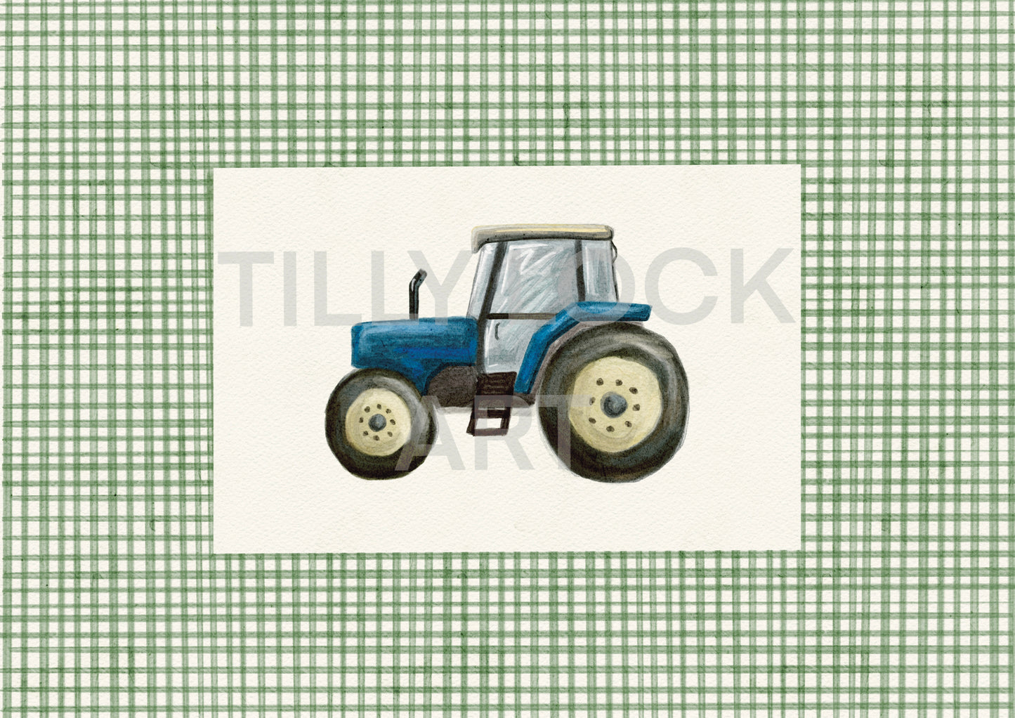 TRACTOR ~ BLUE