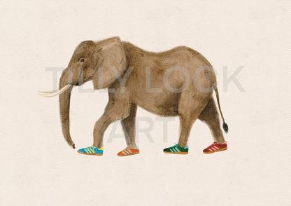 ELEPHANT IN GAZELLES
