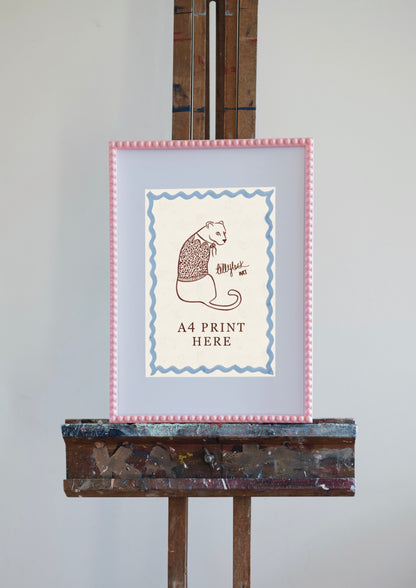 7. A4 Pink Bobbin Frame