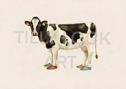 MOOS IN SHOES - COW