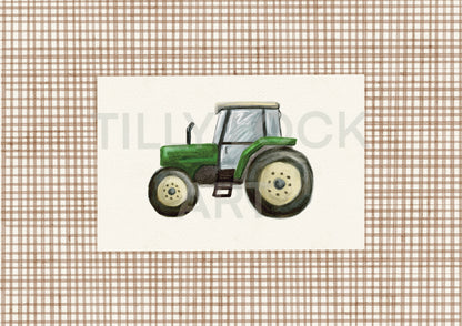 TRACTOR ~ GREEN