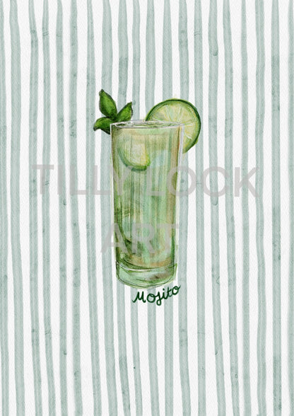 STRIPY MOJITO