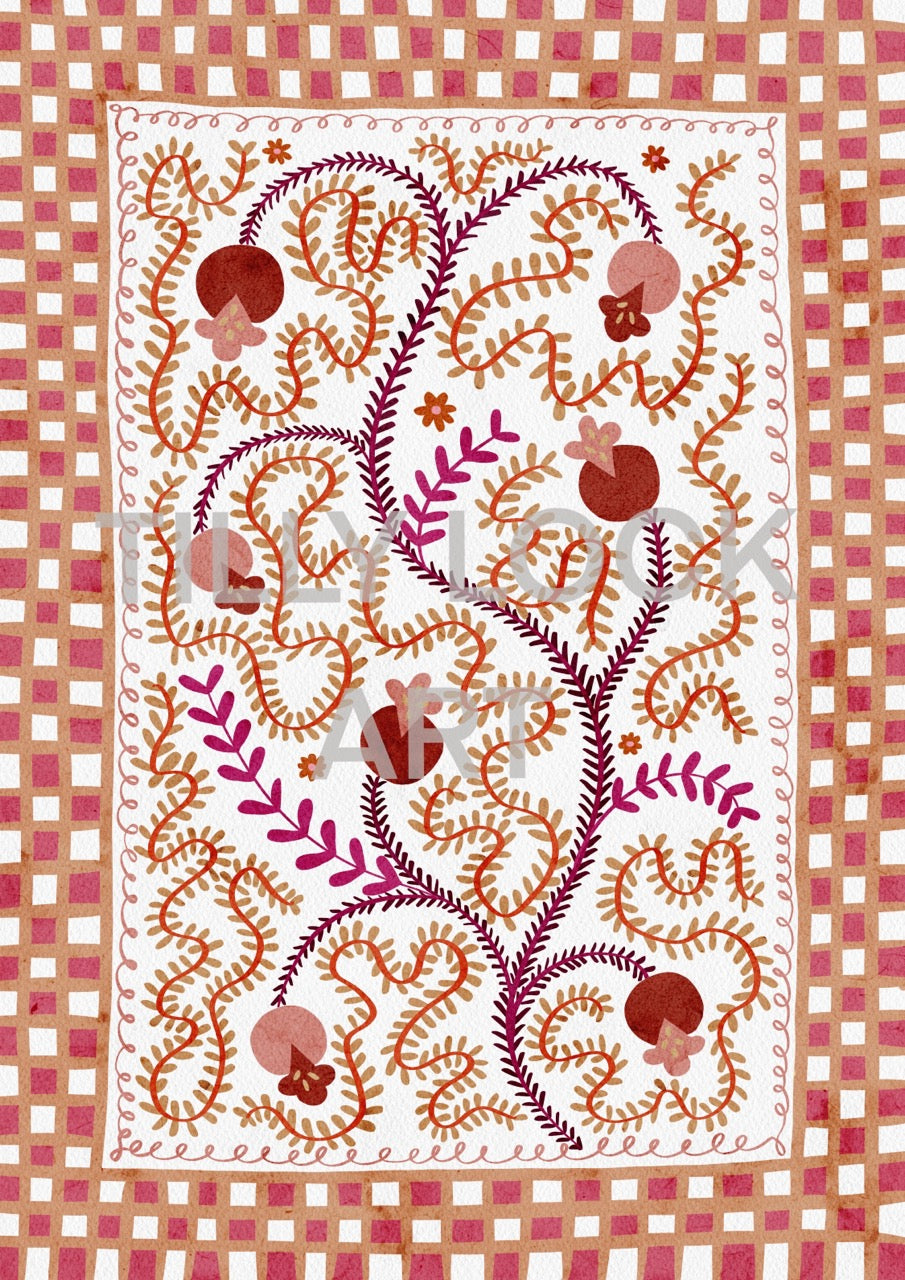 SUZANI ~ RED