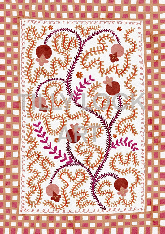 SUZANI ~ RED