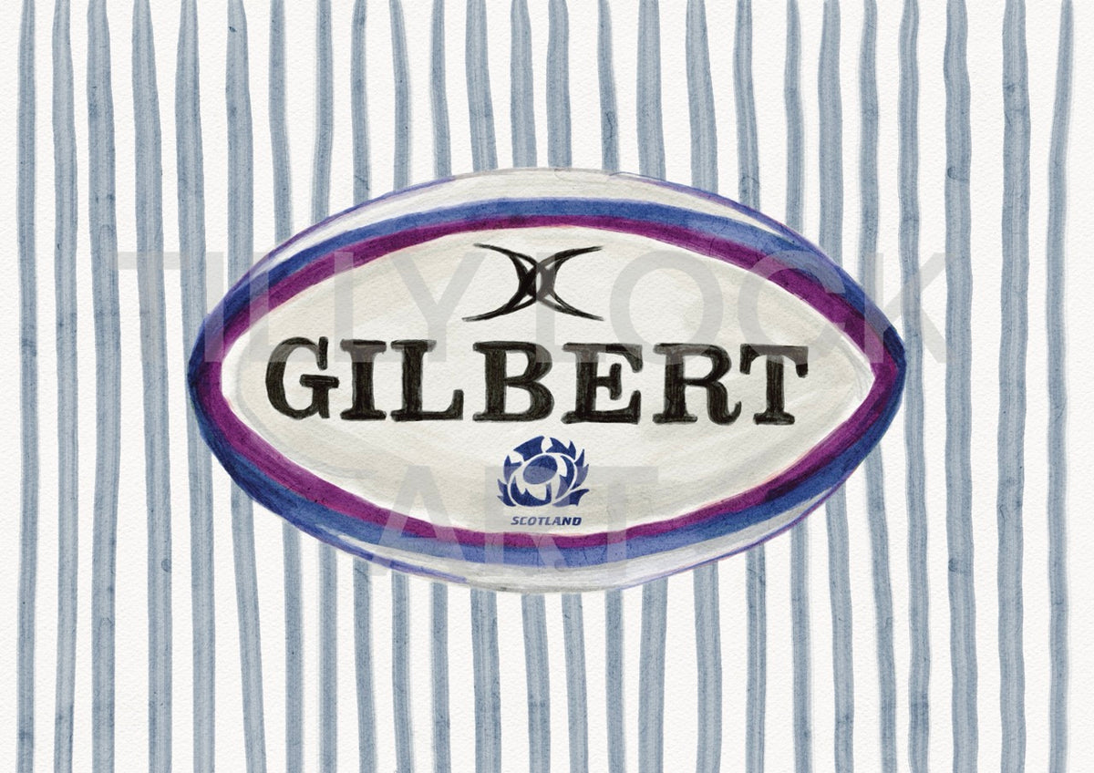 RUGBY BALL ~ SCOTLAND