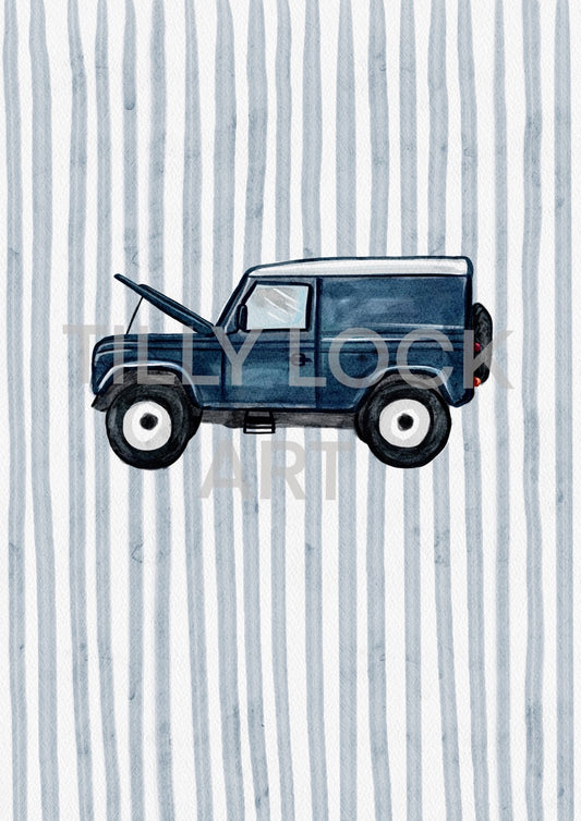 TOMS LANDROVER ~ BLUE
