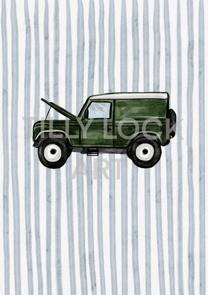 TOMS LANDROVER ~ GREEN
