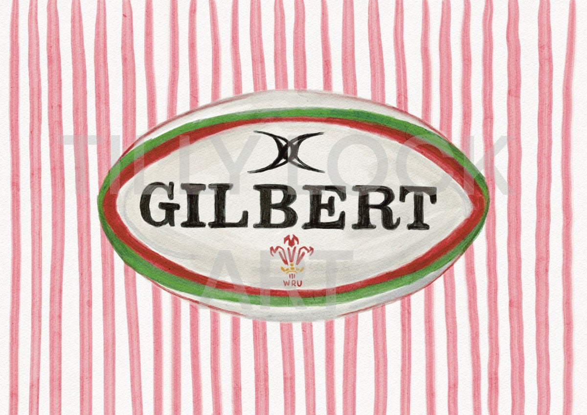 RUGBY BALL ~ WALES