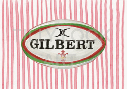 RUGBY BALL ~ WALES
