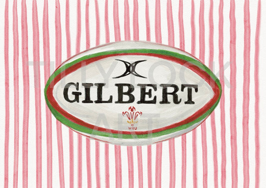 RUGBY BALL ~ WALES
